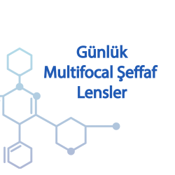 Günlük Multifocal Şeffaf Lensler